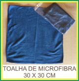 6036 TOALHAS DE MICROFIBRA - 30 x 30 CM - 3 UNIDS.