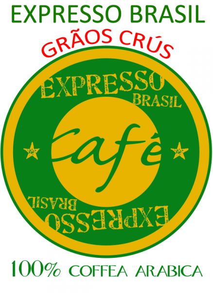 9012 CAFÉ EXPRESSO BRASIL - GRÃOS CRÚS - 1 Kg
